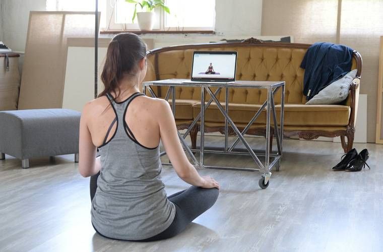 Online training with a personal trainer